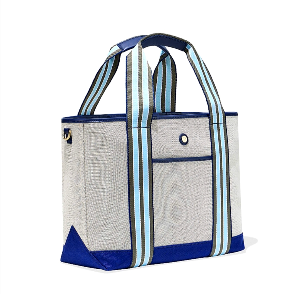Paravel Medium Marlin Blue Cabana Tote